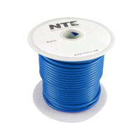 WA16-06-100 by NTE Electronics, Inc - HOOK-UP 16AWG 120V BLUE 100