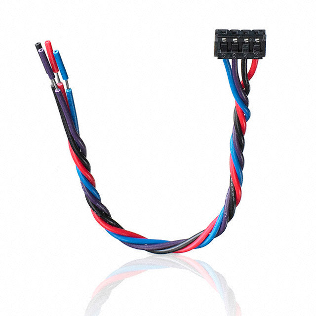 WALLS-C4370-001 by Aavid, Thermal Division of Boyd Corporation - SYNJETWIRE HARNESS 4WIRE 370MM