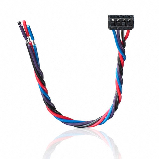 WALLS-C4370-001 by Aavid, Thermal Division of Boyd Corporation - SYNJETWIRE HARNESS 4WIRE 370MM