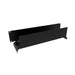 WCT2UBK by Hammond Manufacturing - 2U WATERFALL CABLE TROUGH