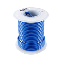 WH18-06-500 by NTE Electronics, Inc - HOOK-UP 18AWG 300V BLUE 500