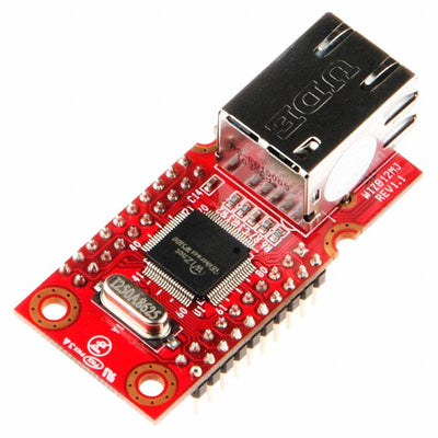 WIZ812MJ by WIZnet - CNTRLR ETHERNET 10/100 BASE-T/TX