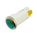 WL-1033QD5 by Wamco, Inc - NEON IND .50"" GREEN 230VAC FLUSH