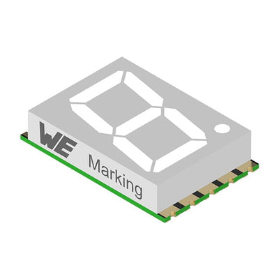 157143B12800 by Wurth Elektronik - WL-S7DS 7 SEGMENTS DISPLAY SMT S