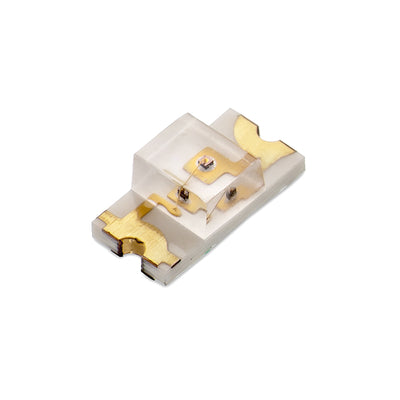 156120BS75000 by Wurth Elektronik - LED BLUE CLEAR 2SMD BOTTOM ENTRY