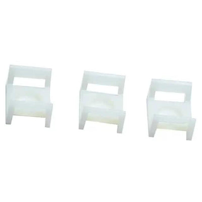 WLH03-05-100 by AnD Cable Products Inc. - 1X0.75"" NYLON CABLE SADDLE 100PP