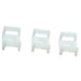 WLH03-05-100 by AnD Cable Products Inc. - 1X0.75"" NYLON CABLE SADDLE 100PP
