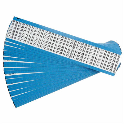 WM-67-99-PK by Brady Corporation - WIRE MARKER 1.5""H WHITE 1=25PCS