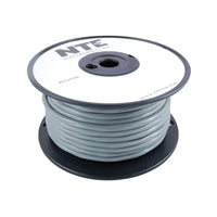 WMC222US-100 by NTE Electronics, Inc - CABLE 2COND 22AWG GRAY 100