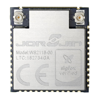 WS2118-00 by Jorjin Technologies Inc. - MOD BLUENRG+S2-LP SIGFOX/BLE4.2