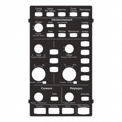 WS3K-FP-FRENCH by Teledyne LeCroy - FRENCH FP OVERLAY FOR WS3000
