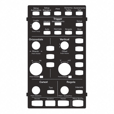 WS3K-FP-ITALIAN by Teledyne LeCroy - ITALIAN FP OVERLAY FOR WS3000