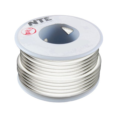 WT18-09-25 by NTE Electronics, Inc - HOOK-UP 18AWG 600V WHITE 25