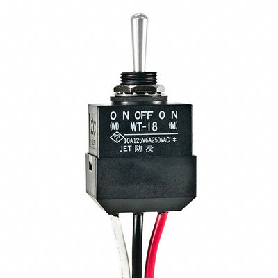 WT18L by NKK Switches - SWITCH TOGGLE SPDT 10A 125V