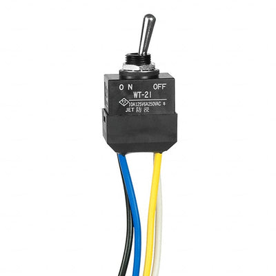 WT21L by NKK Switches - SWITCH TOGGLE DPST 10A 125V