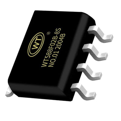 WT588F02B-8S by Waytronic - WT588F02B-8S IS A 16-BIT DSP VOI