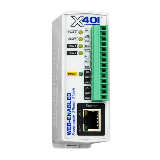 X-401-E by ControlByWeb - INPUT MOD 2 DIG 2 RELAY 9-28V
