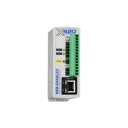 X-420-E by ControlByWeb - INPUT MOD 2 DIG 4 ANALOG 9-28V