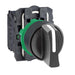 XB5AD33 by Schneider Electric - HARMONY, 22MM PUSH BUTTON, 3 POS