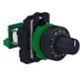 XB5AD912R10K by Schneider Electric - HARMONY XB5, COMPLETE POTENTIOME