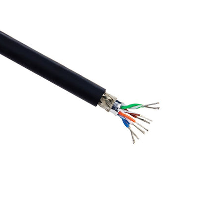 75010 BK001 by Alpha Wire - CABLE CAT5E 4CON 24AWG BLK 1000