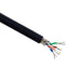 75010 BK001 by Alpha Wire - CABLE CAT5E 4CON 24AWG BLK 1000