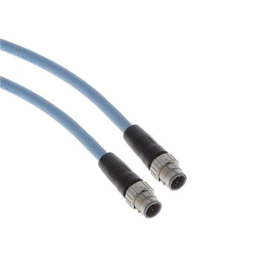 XS5W-T421-BM2-K by Omron Automation and Safety - CABLE 4POS MALE TO FMALE 1.64