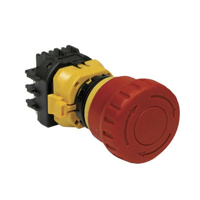 XW1E-TV412Q4M-R by IDEC - 22MM EMERGENCY-STOP LIGHTED