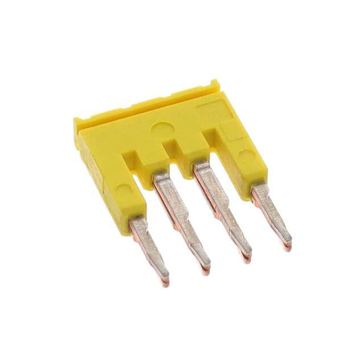 XW5S-P1.5-4YL by Omron Automation and Safety - SHRT BAR 1.5MM 4 POLE YELLOW