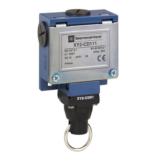 XY2CD111 by Schneider Electric - SIMPLE ROPE PULL SWITCH, TELEMEC