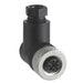 XZCC12FCM50B by Schneider Electric - FEMALE, M12, 5 PIN, ELBOWED CONN