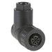 XZCC12FCP40B by Schneider Electric - FEMALE, M12, 4 PIN, ELBOWED CONN