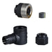 XZCC20FCM30B by Schneider Electric - FEMALE, 1/2 20UNF, 3 PIN, ELBOWE