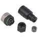 XZCC20FDM30B by Schneider Electric - FEMALE, 1/2 20UNF, 3 PIN, STRAIG
