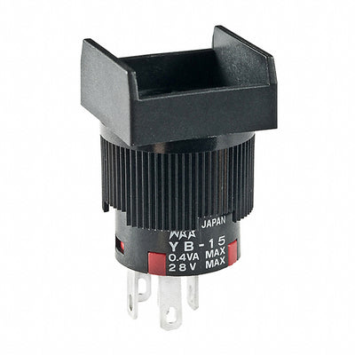 YB15SKG01 by NKK Switches - PUSH SWITCH SPDT 0.4VA 28V