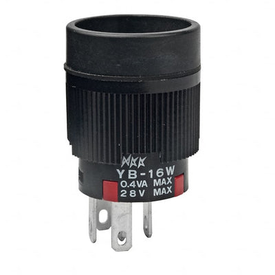 YB16WCKG01 by NKK Switches - PUSH SWITCH SPDT 0.4VA 28V
