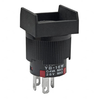 YB16WSKG01 by NKK Switches - PUSH SWITCH SPDT 0.4VA 28V
