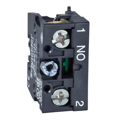 ZB2BE101 by Schneider Electric - HARMONY, 22MM PUSH BUTTON, ADD O