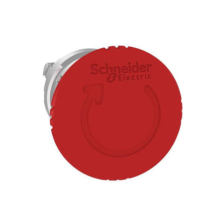 ZB4BS844 by Schneider Electric - HARMONY, 22MM PUSH BUTTON, EMERG