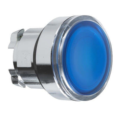 ZB4BW363 by Schneider Electric - HARMONY XB4, ILLUMINATED PUSH BU