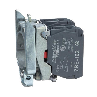 ZB4BZ104 by Schneider Electric - HARMONY, 22MM PUSH BUTTON, XB4B
