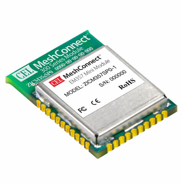 ZICM357SP0-1 by CEL - RF TXRX MOD 802.15.4 TRC ANT SMD