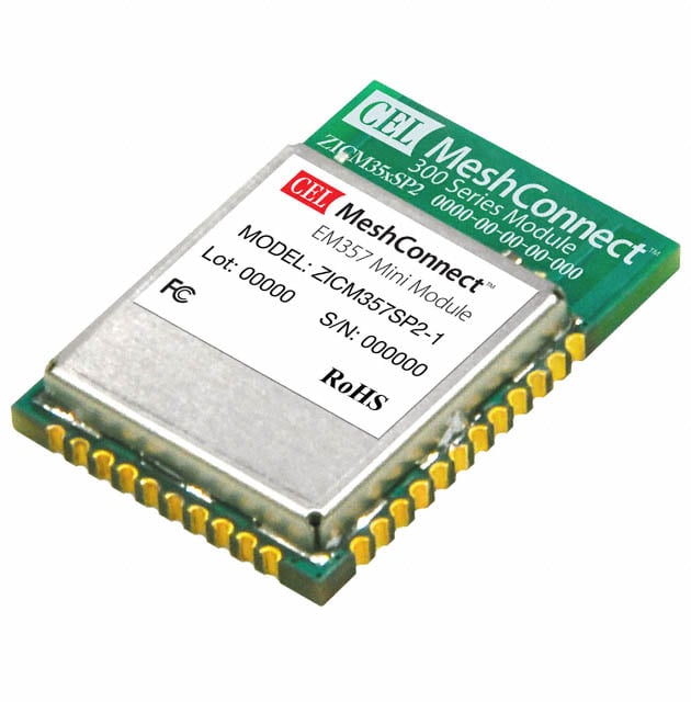ZICM357SP2-1 by CEL - RF TXRX MOD 802.15.4 TRC ANT SMD