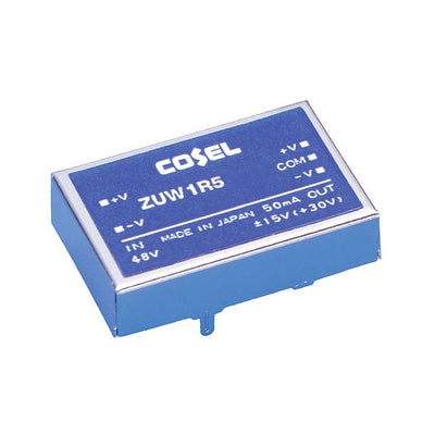 ZUW1R54815-A by Cosel USA, Inc. - DC DC CONVERTER +/-15V 1.5W