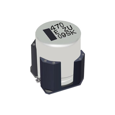 EEH-ZU1V331V by Panasonic Electronic Components - ALUMIN CAP POLY HYB 330UF 35V SMD