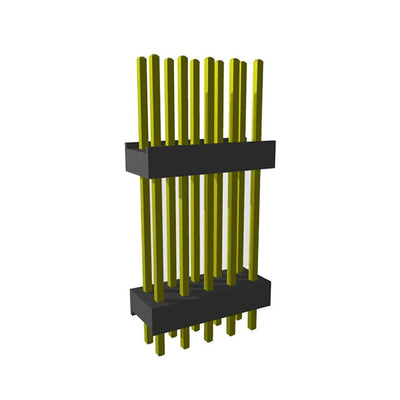 ZW-05-12-S-D-638-110 by Samtec Inc. - CONNECTOR BRD STACK .100"" 10POS