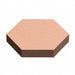SJ5202 by 3M - BUMPER HEXAGONAL 0.433"" HEX BRN