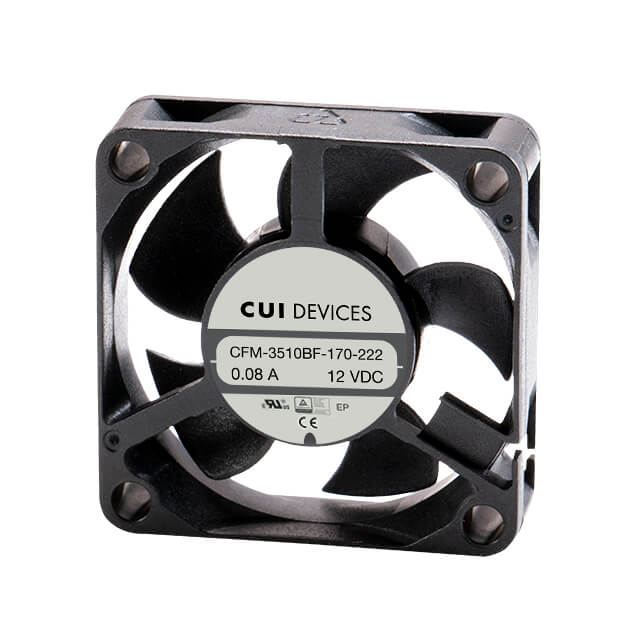 CFM-3510BF-190-277-20 by CUI Devices - FAN AXIAL 35X10.3MM 12VDC WIRE