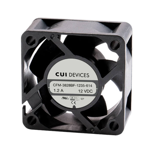 CFM-3828BF-1180-556-20 by CUI Devices - FAN AXIAL 38X28MM 12VDC WIRE