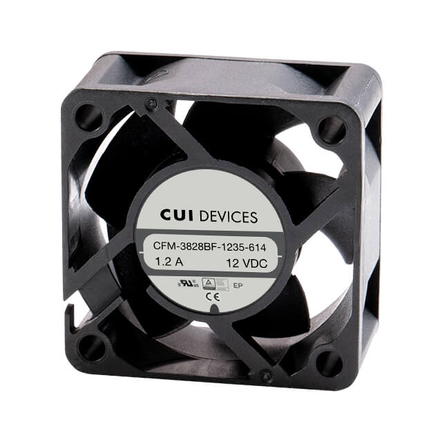 CFM-3828BF-1150-517-20 by CUI Devices - FAN AXIAL 38X28MM 12VDC WIRE